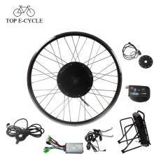 Kit de conversion de vélo de moteur de moyeu de roue de kit de vélo électrique pas cher 48V 500W